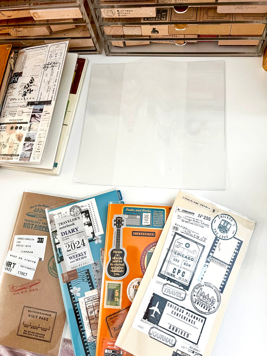 Clear PVC Cover for Standard TN refill size