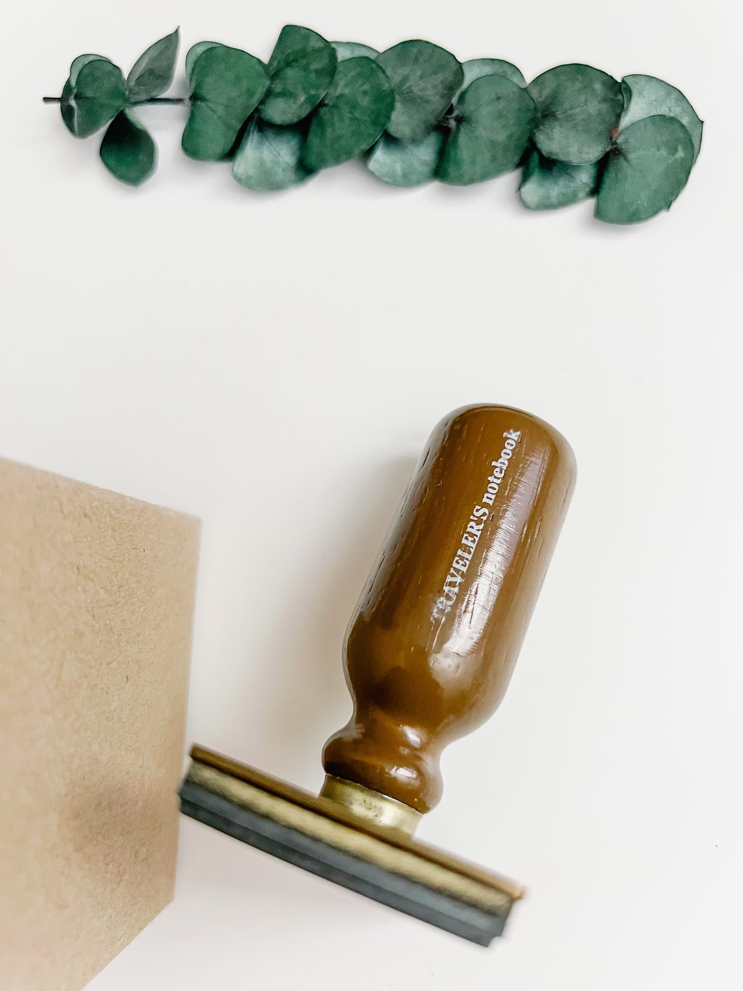 Traveler's Factory TFA Brass Stamp "Hello! I am a Traveler"