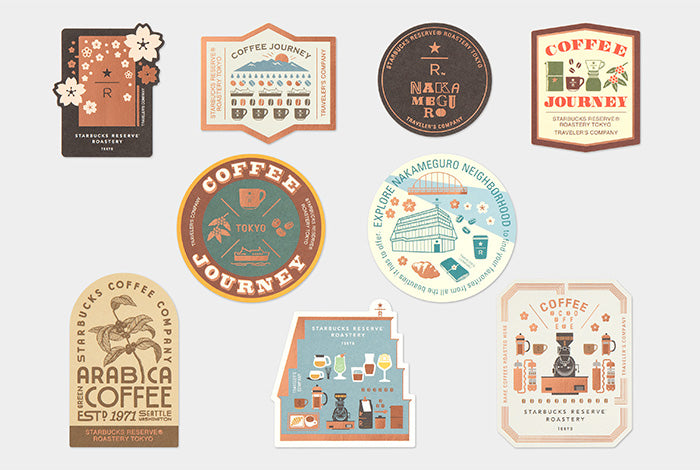 Starbucks Reserve® Roastery Tokyo x Traveler's Company collaboration Sticker