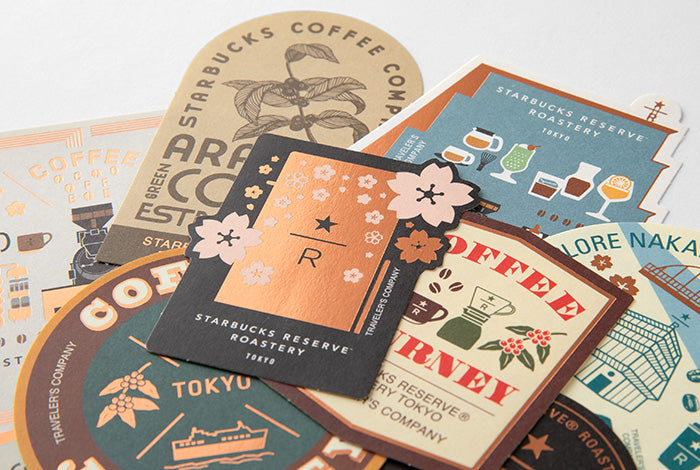 Starbucks Reserve® Roastery Tokyo x Traveler's Company collaboration Sticker
