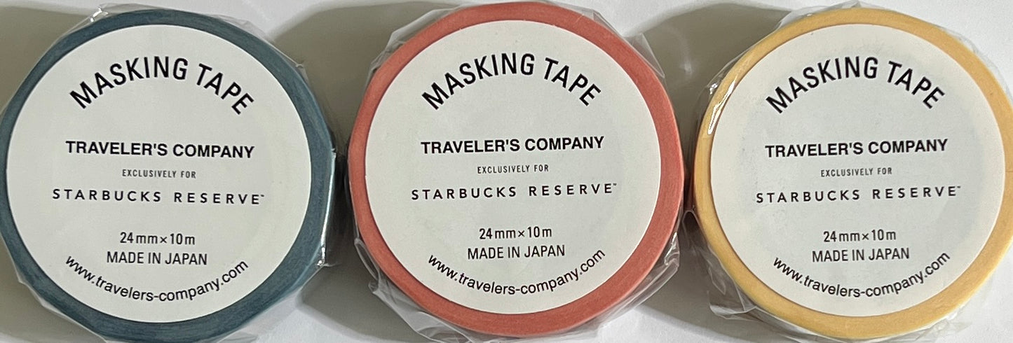 Starbucks Reserve Roastery Tokyo x Traveler's Notebook Limited Washi Tape Nakameguro from Japan Traveler's Company