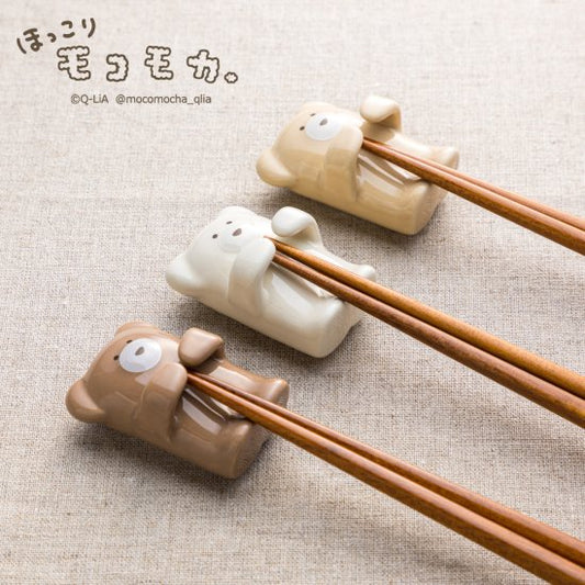 Mocomocha Chopsticks & Chopstick Rest Set