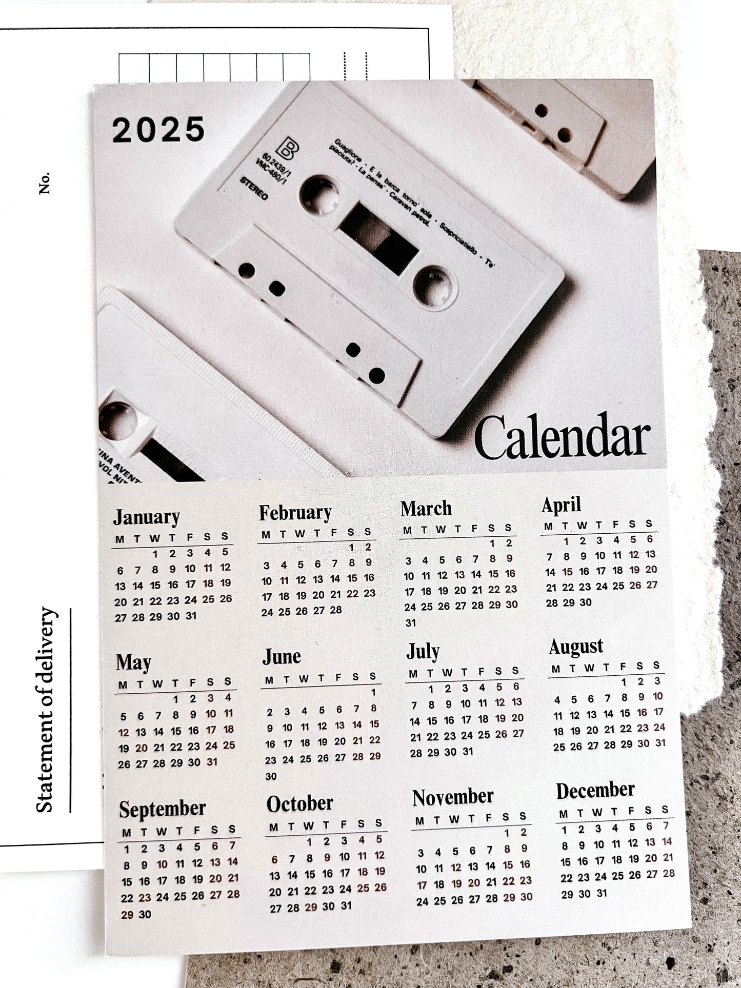 2025 Calendar