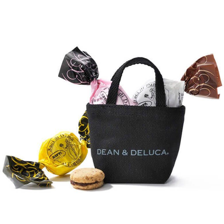 DEAN & DELUCA Tote Bag Black Mini