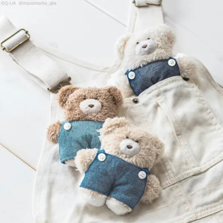 Mocomocha Mini Plush with Overalls