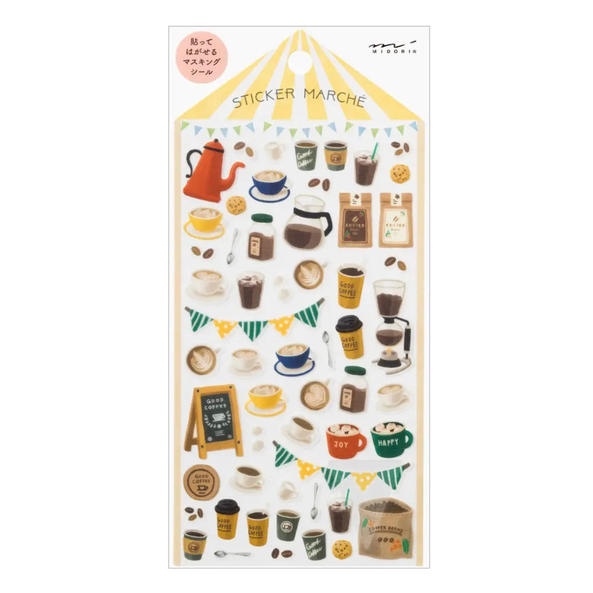 Midori Marche Coffee Sticker