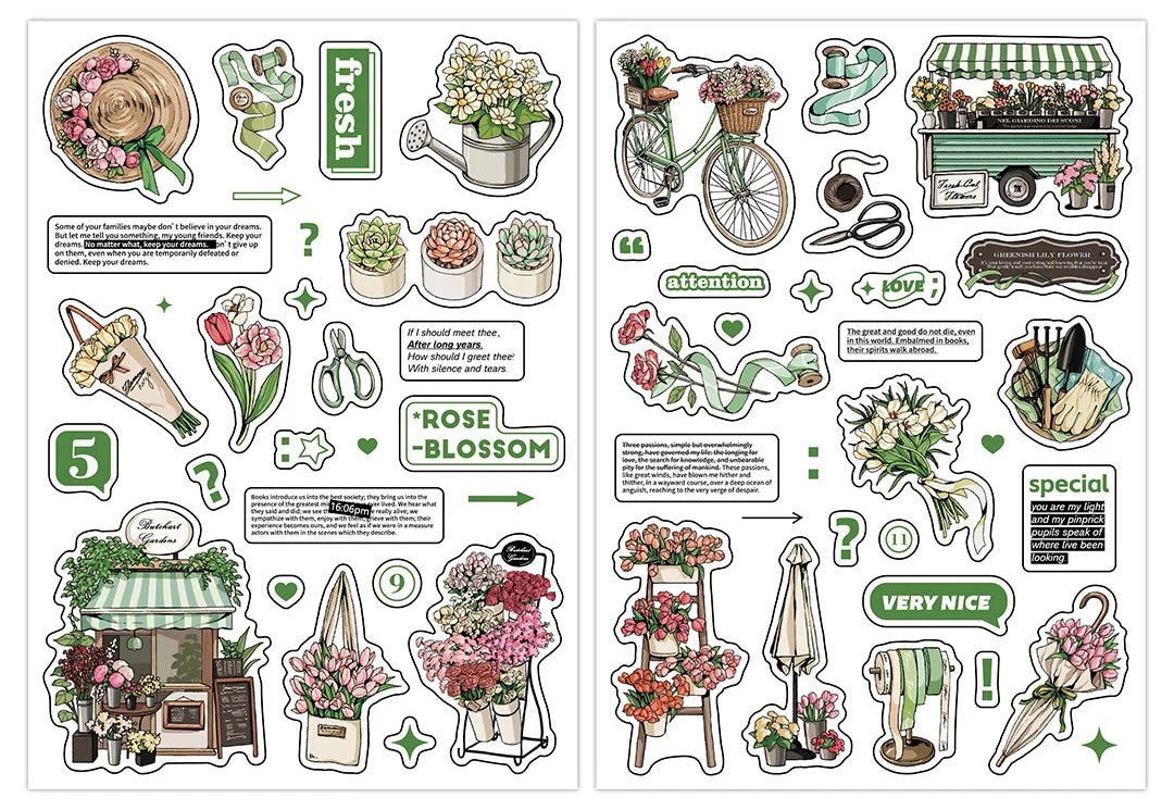 Flower Shop Sticker