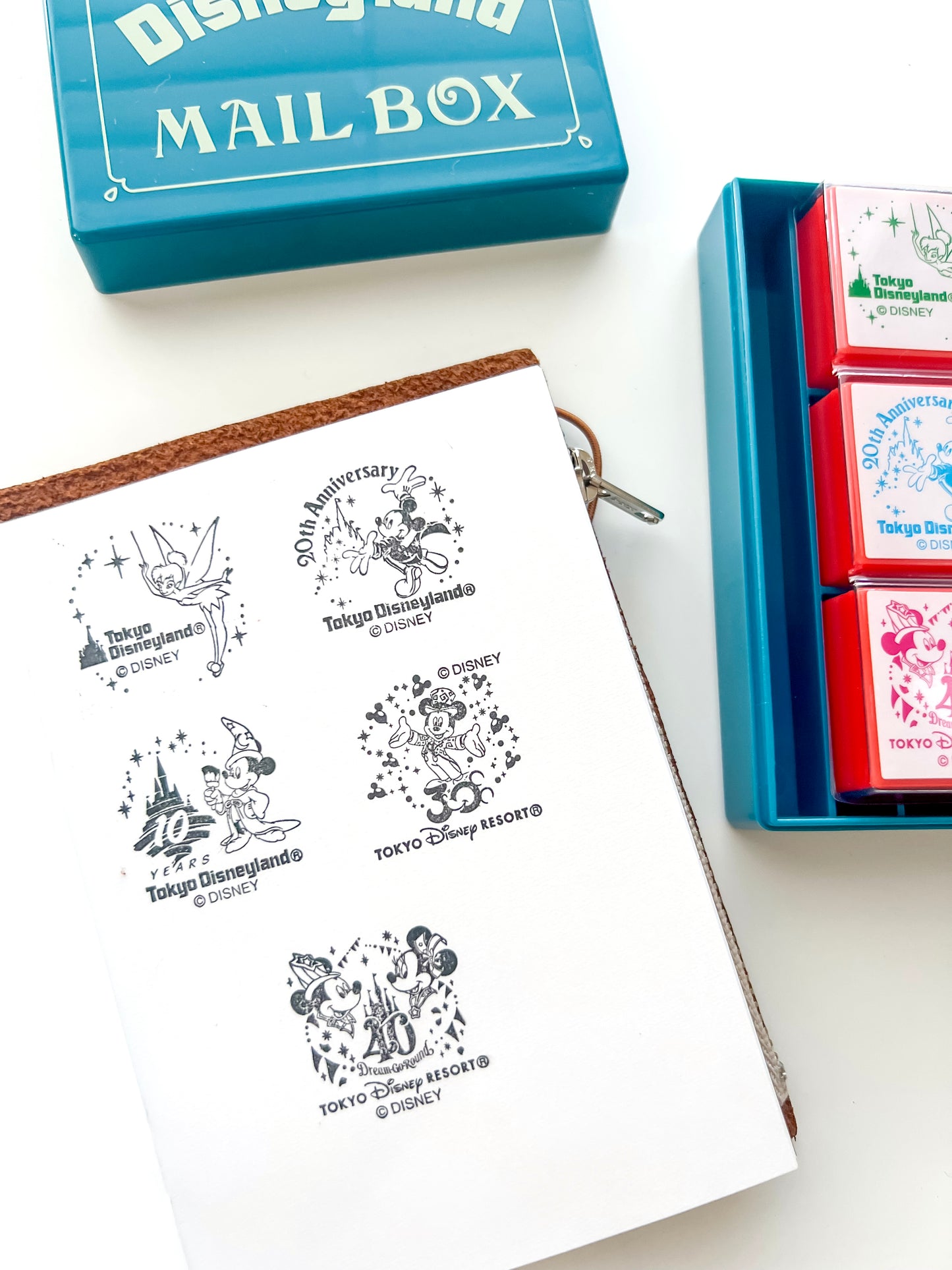 Tokyo Disney Resort Limited Disneyland Mail Box Stamp Set