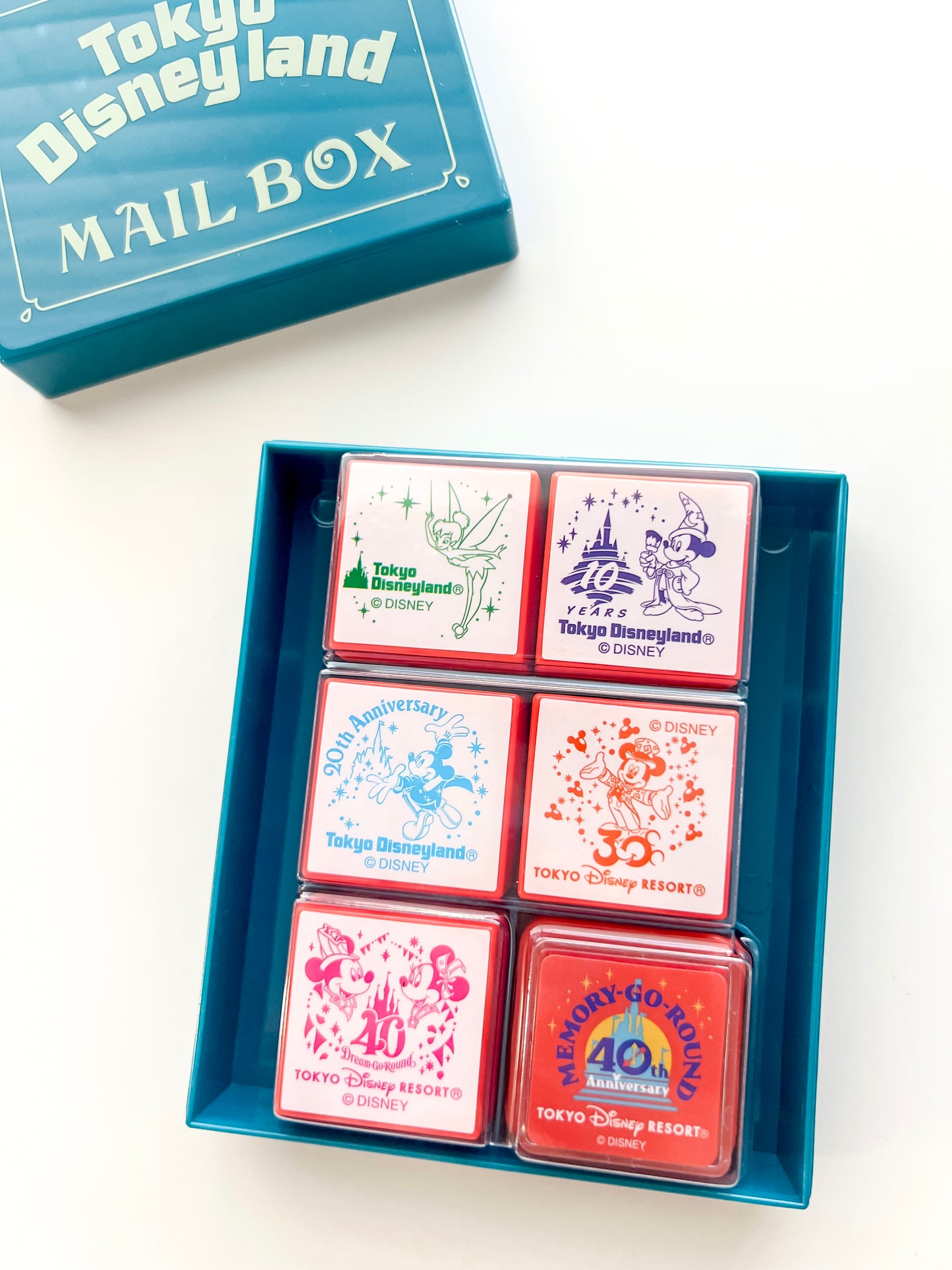 Tokyo Disney Resort Limited Disneyland Mail Box Stamp Set