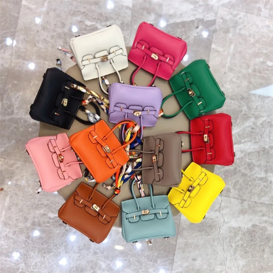 Mini Luxury Handbag AirPods/Earphones Case (Birkin inspired)