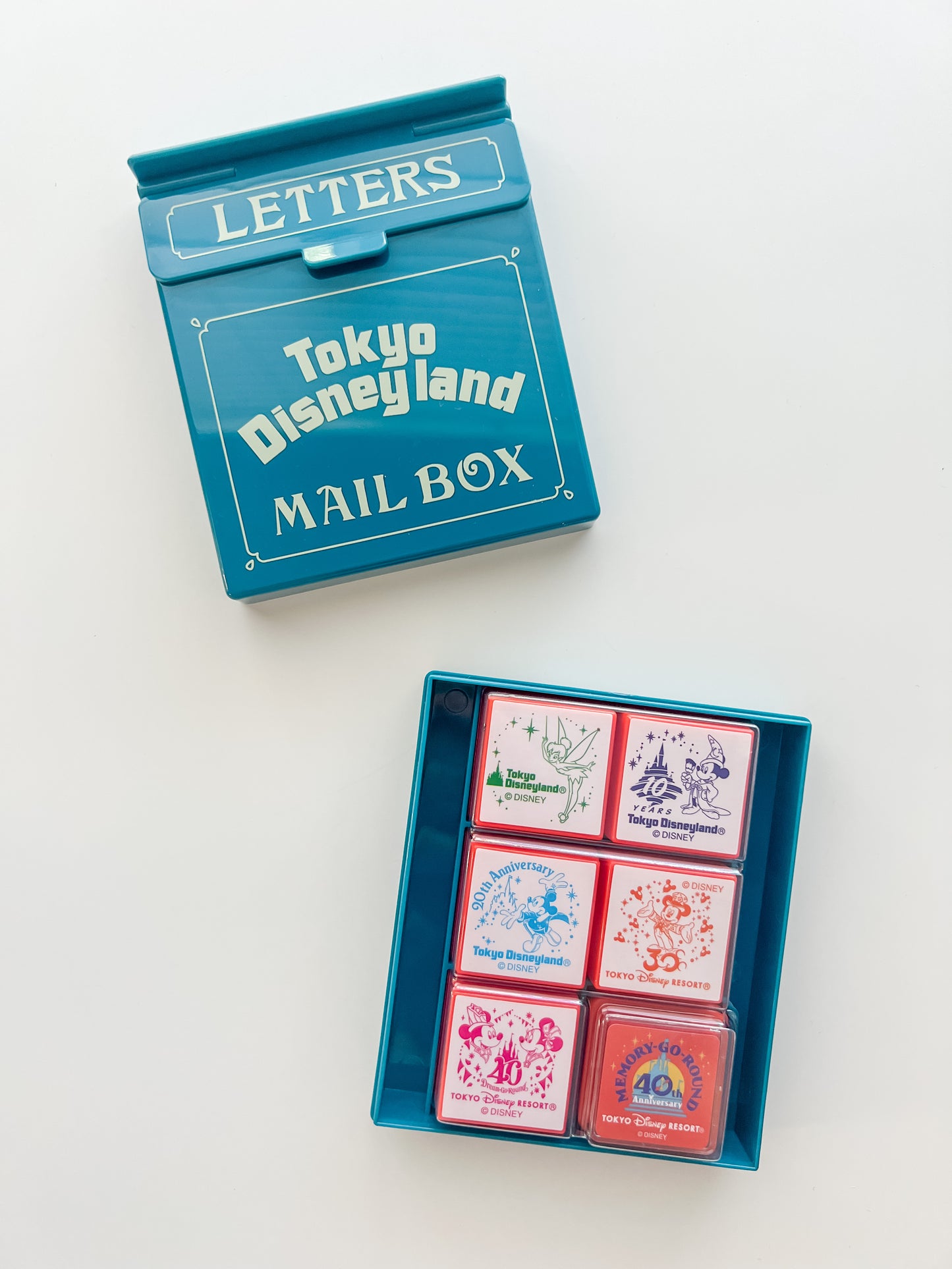 Tokyo Disney Resort Limited Disneyland Mail Box Stamp Set