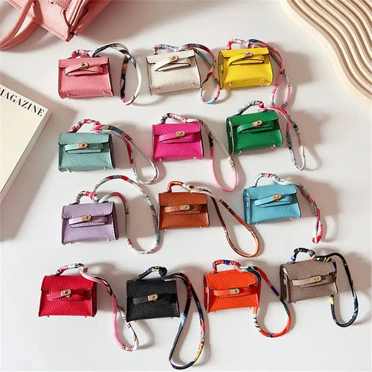 Mini Luxury Handbag AirPods/Earphones Case (Kelly inspired)