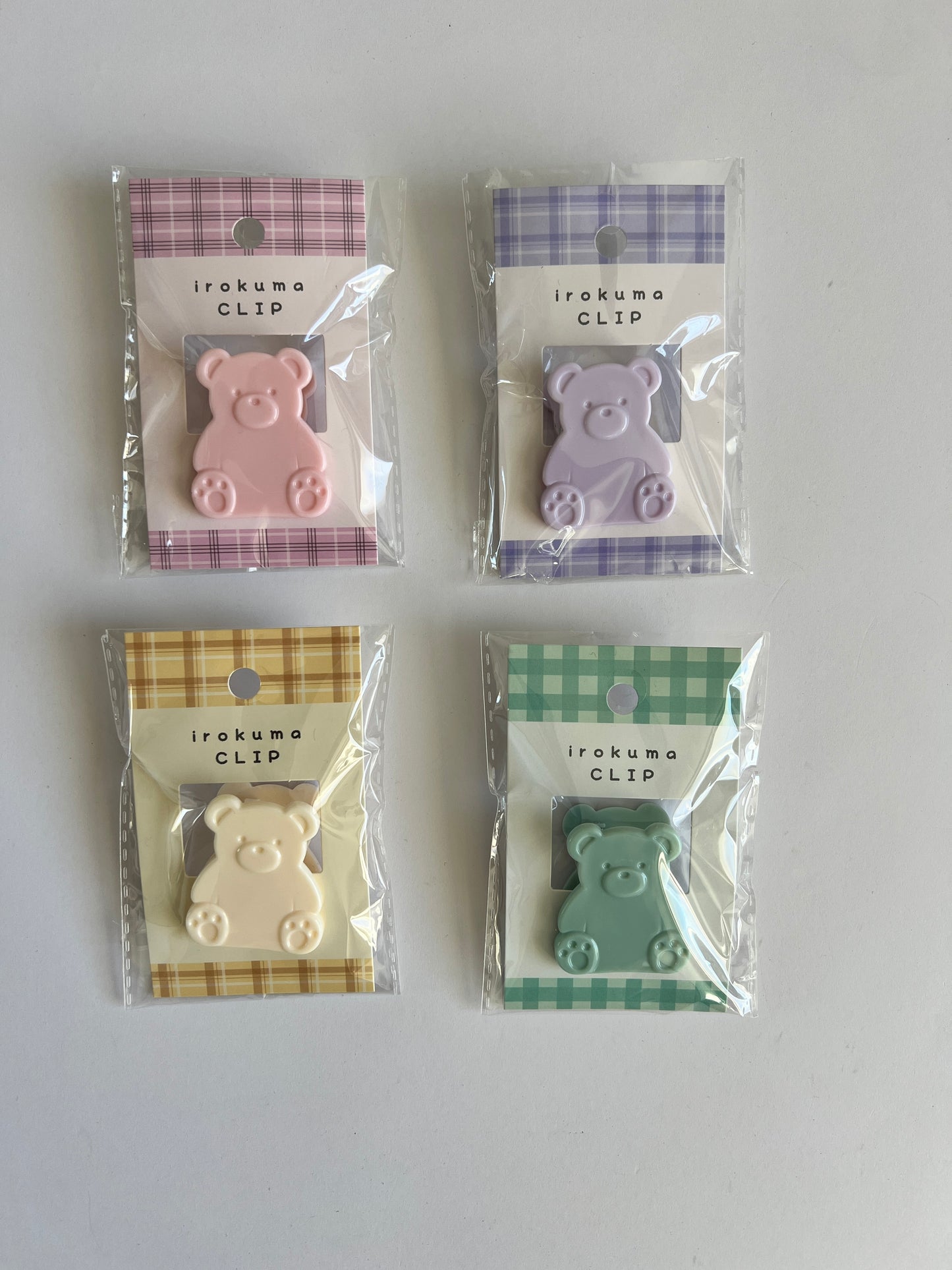 Irokuma Bear Clips