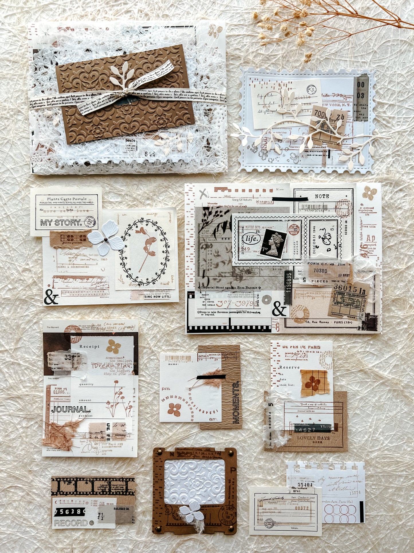 Mini Collage Ephemera Bundle