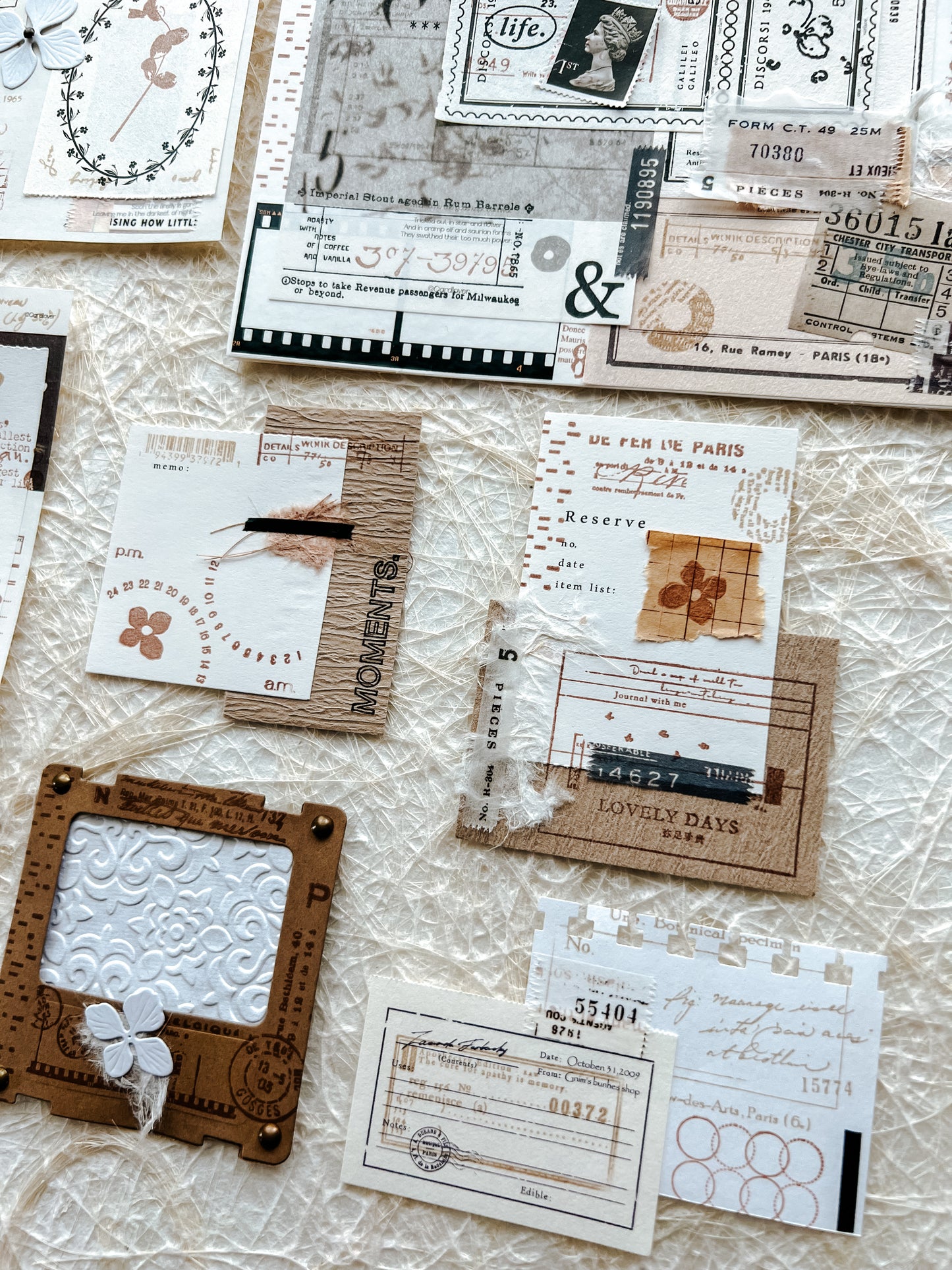 Mini Collage Ephemera Bundle