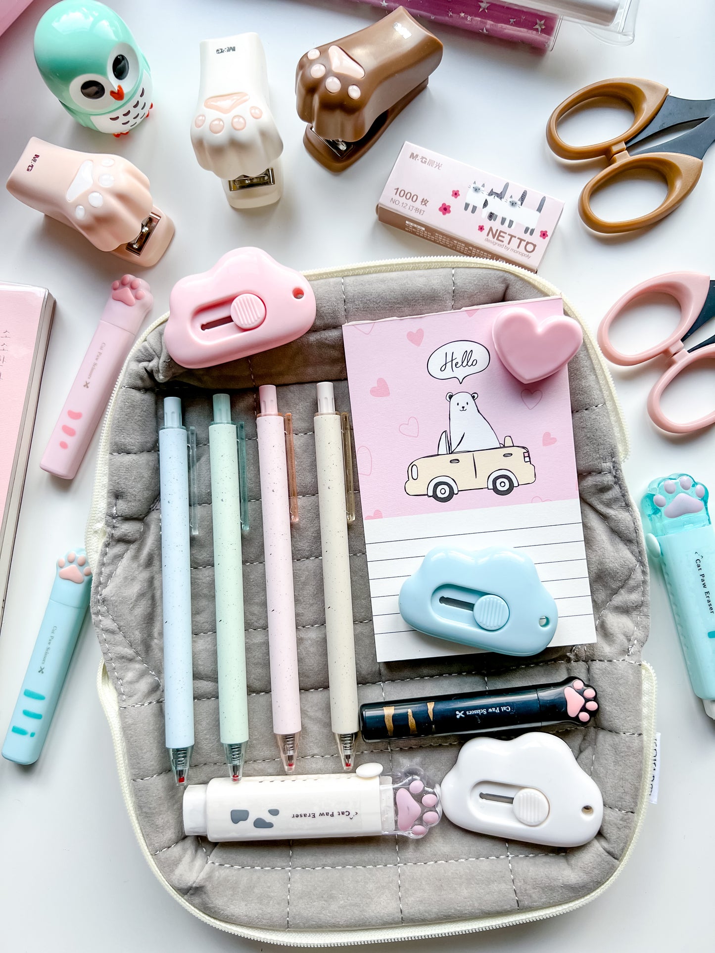 Kawaii Pillow Pencil Case