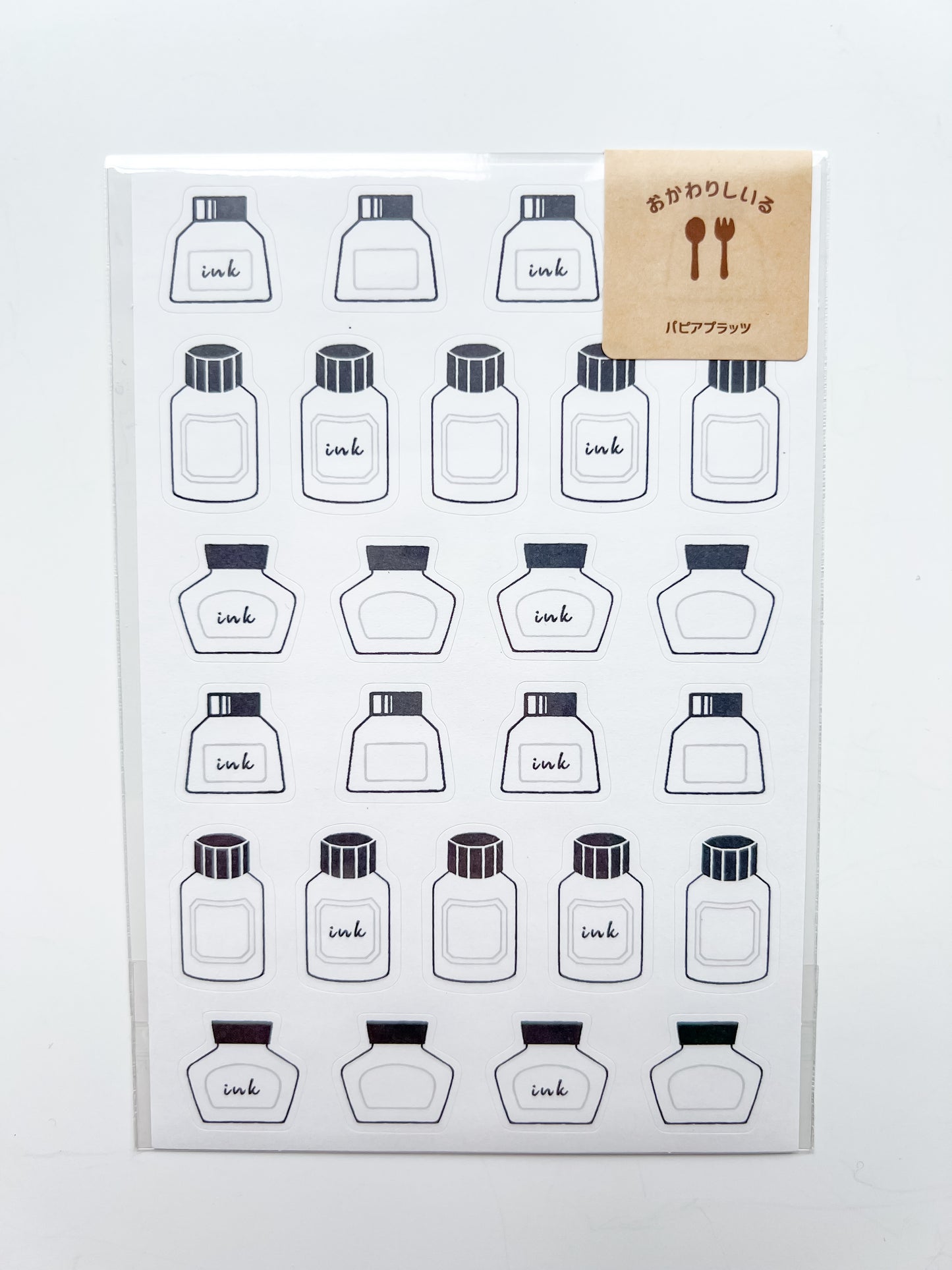 Ink Bottle Stickers