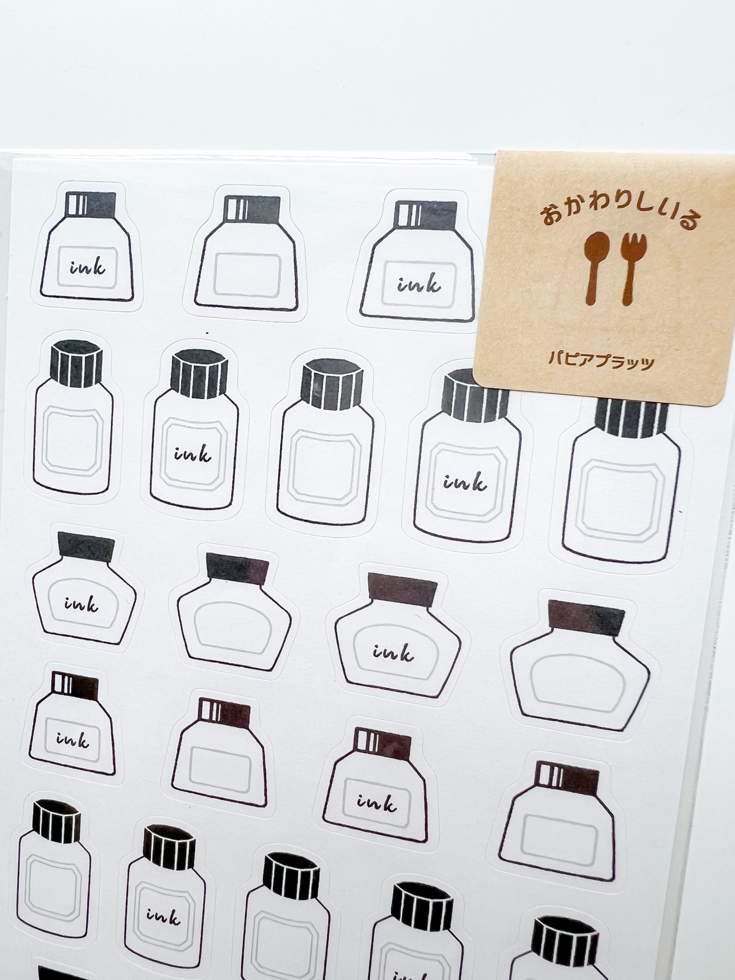 Ink Bottle Stickers