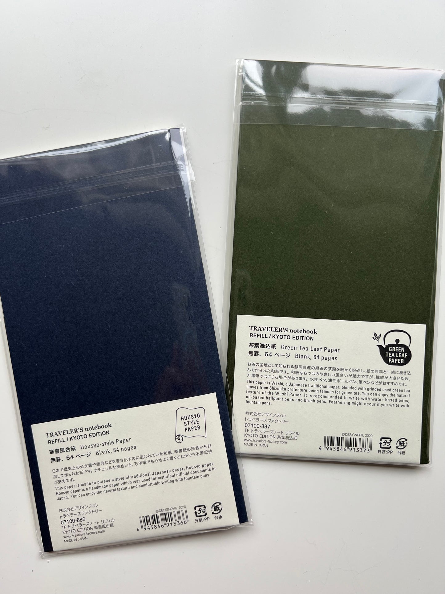 Traveler’s Factory Kyoto Notebook Refill