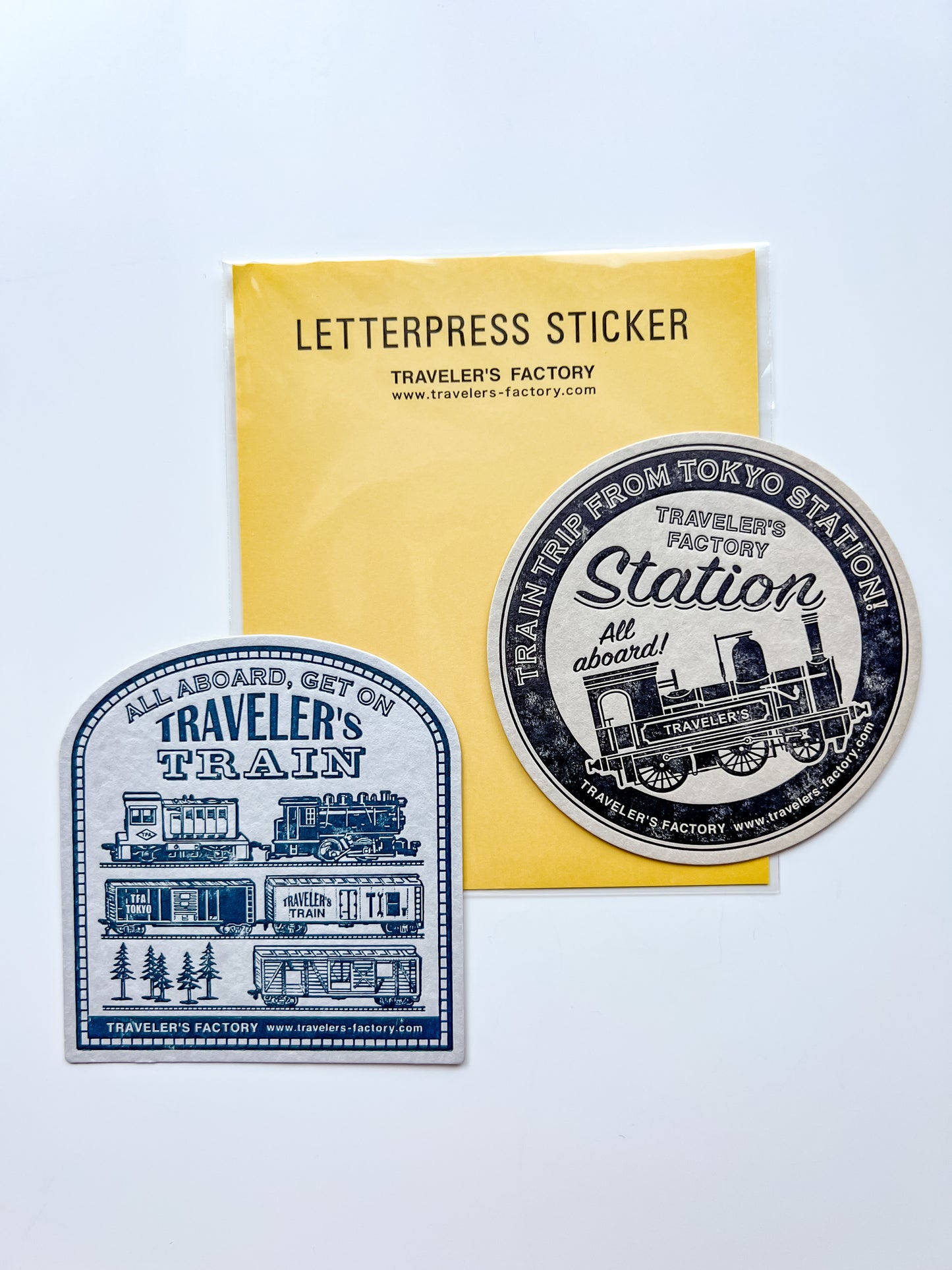 Traveler's Notebook Station Edition Tokyo Letterpress Sticker