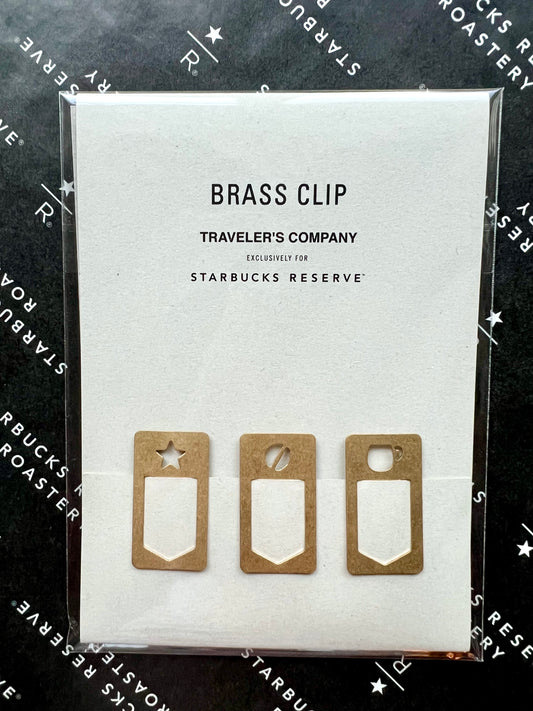 Starbucks Reserve Roastery Tokyo x Traveler's Company Brass Clip