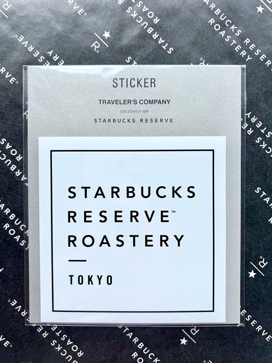 Starbucks Reserve Roastery Tokyo x Traveler's Company collaboration Sticker