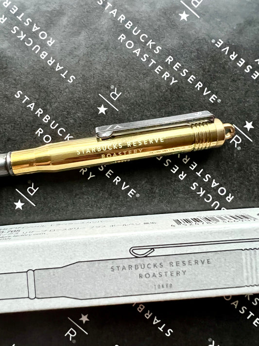 Starbucks Reserve Roastery Tokyo x Traveler's Factory Brass Ball Point Pen