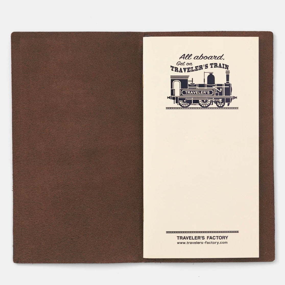 Tokyo Station Traveler's Notebook Brown "Wrapped"