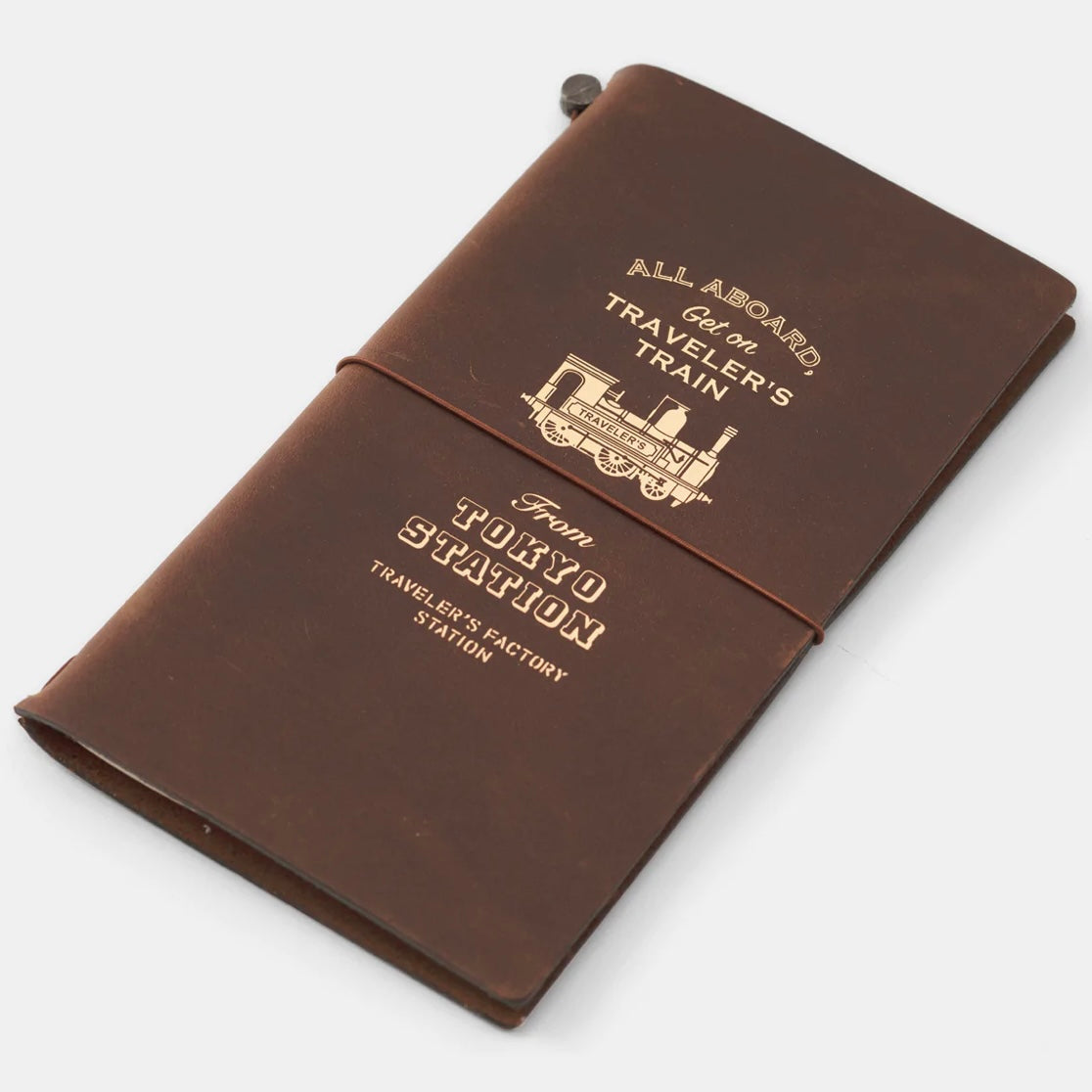 Tokyo Station Traveler's Notebook Brown "Wrapped"