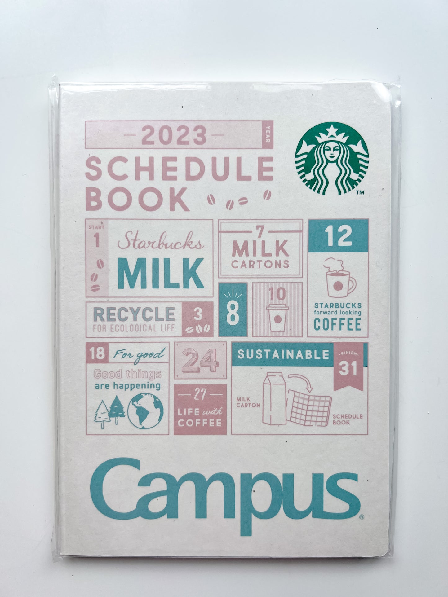 Starbucks Japan 2023 Campus Schedule Book