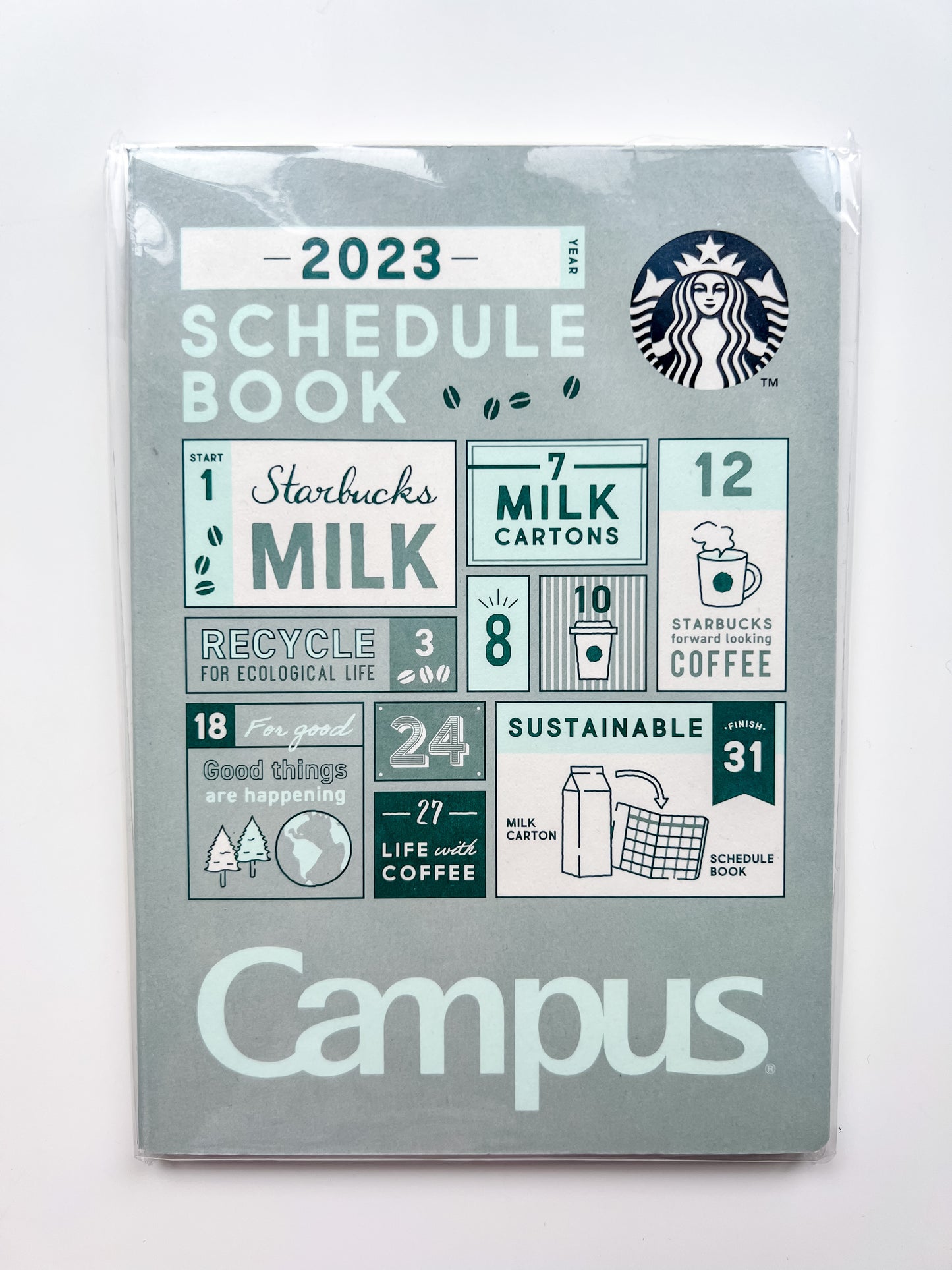 Starbucks Japan 2023 Campus Schedule Book