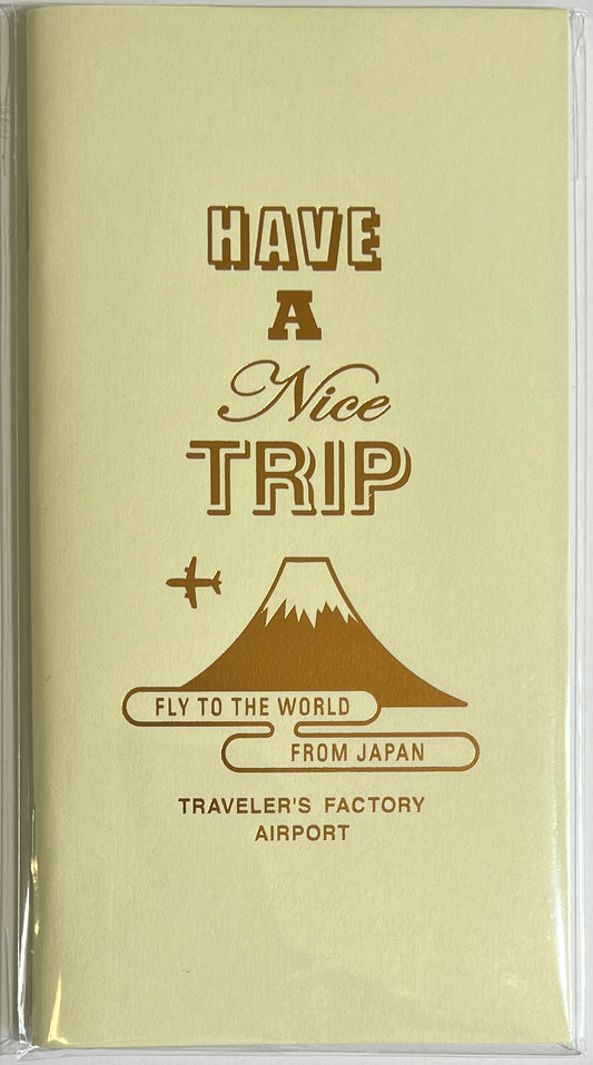 Traveler's Factory Narita Airport Edition Notebook Regular Size Refill