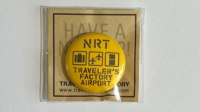 Narita Airport Limited Edition Traveler's Badges "GACHAGACHA"