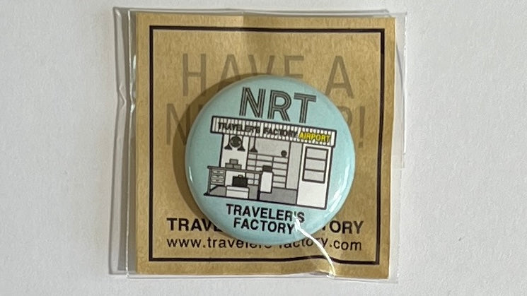 Narita Airport Limited Edition Traveler's Badges "GACHAGACHA"