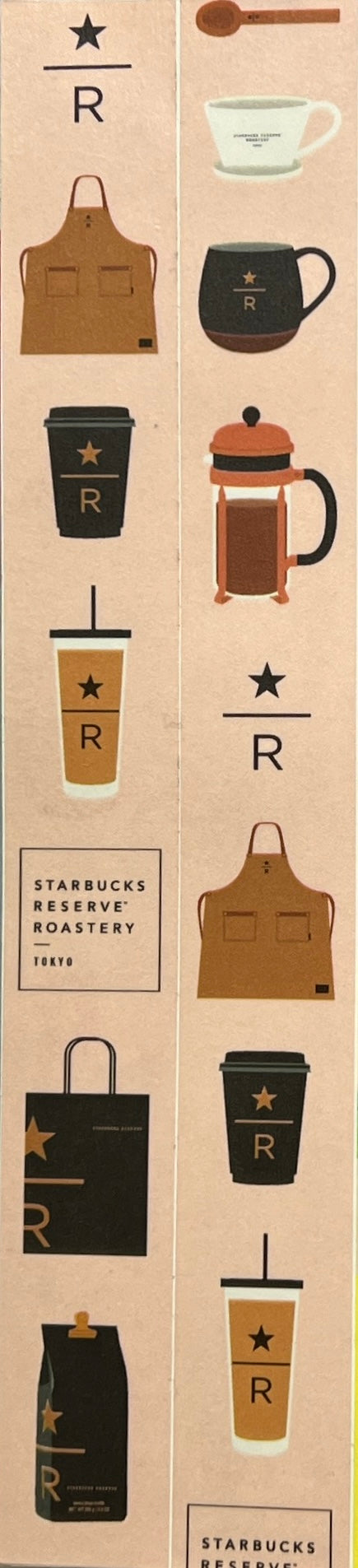 Starbucks Reserve Roastery Tokyo x Traveler's Notebook Limited Washi Tape Nakameguro from Japan Traveler's Company