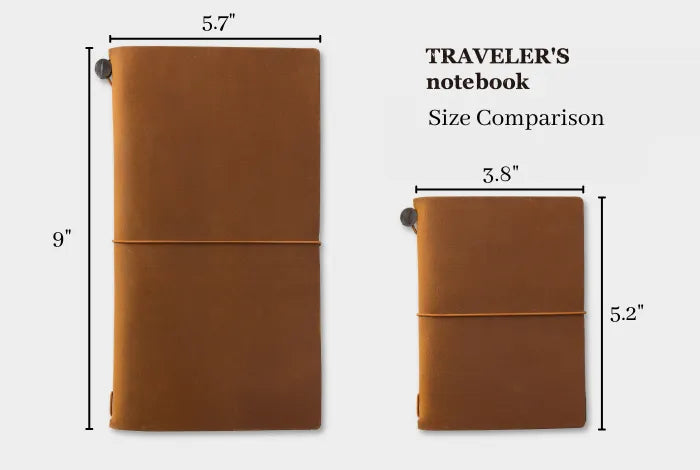 Starbucks Reserve Roastery Tokyo x Traveler's Company Traveler's Notebook Leather Cover Passport Size Camel