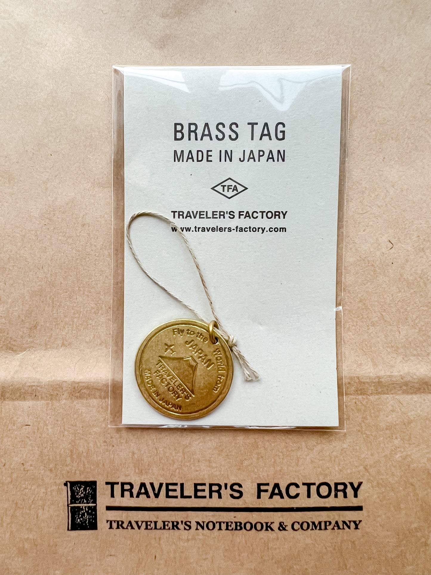 Traveler's Factory Brass Tags